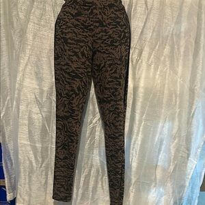 Anna & Ava Brown and Black Animal Print Joggers